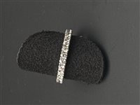 Anello Gioielleria Dossena  Donna in Oro bianco Zircone ANOR-24-253